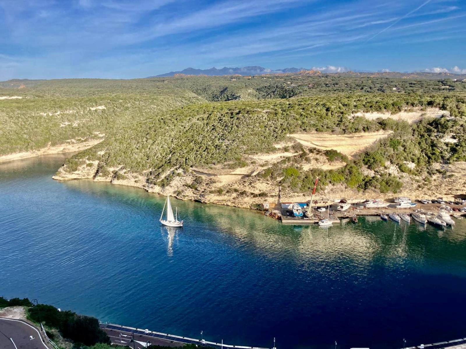 Casa Sirena Centre Citadelle Vue Port Et Falaises Bonifacio  Buitenkant foto